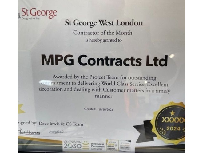Contractor of the Month